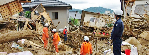 広島土砂災害支援