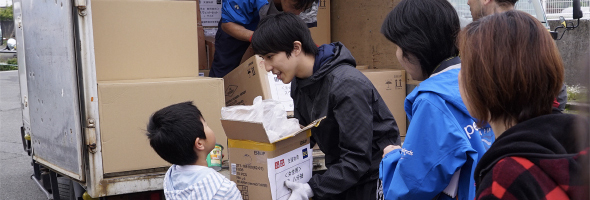 緊急支援物資の調達・配送プロジェクト