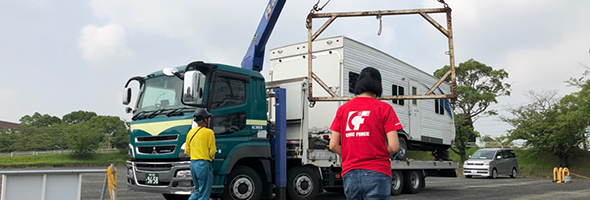 トレーラー・コンテナ活用事業