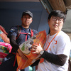 【アジアパシフィックアライアンス】「食糧が何もない」、緊迫する被災地で支援物資を配布