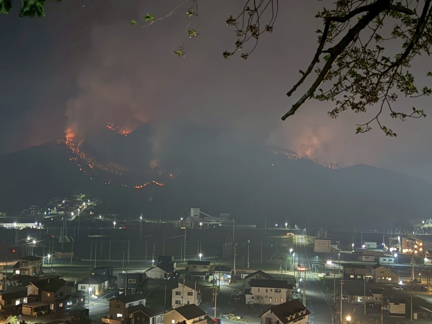 【岩手県 大槌町 山林火災】避難所などでニーズ調査を開始